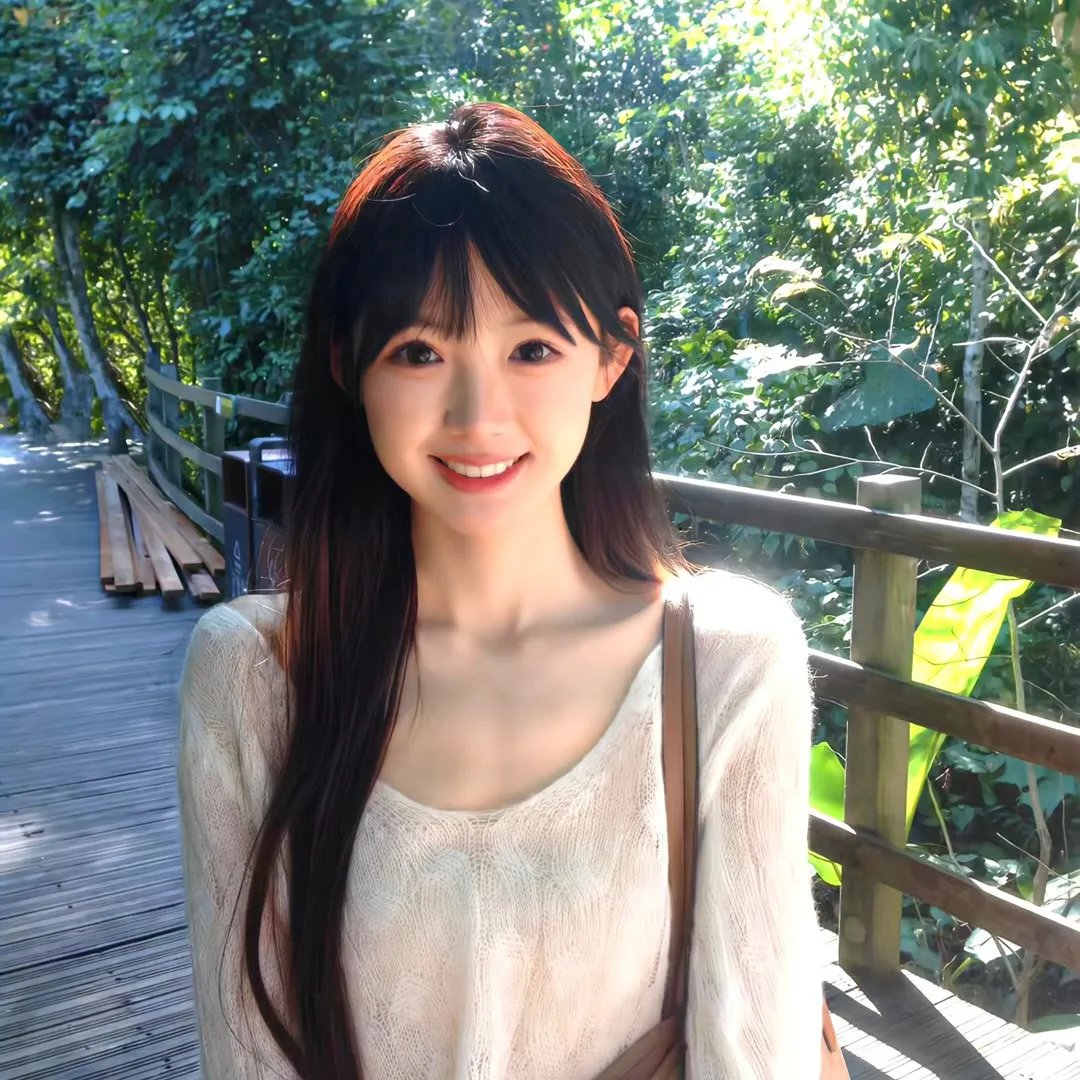 公园里的女孩